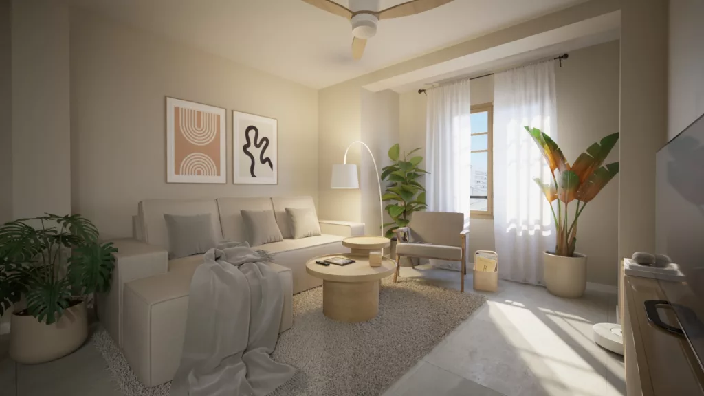Salón - Vivienda a la venta en el Cabanyal, Valencia